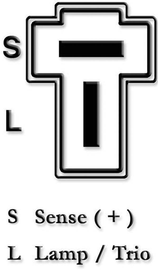 Lichtmaschine Generator passend für  passend bei MITSUBISHI NISSAN 107JAR  LR160-104 60A