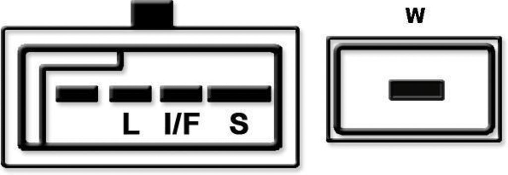 Lichtmaschine Generator passend für  passend bei SSANG YONG CA1685IR  6621544102 75A