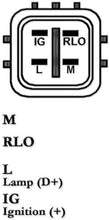 Laden Sie das Bild in den Galerie-Viewer, Lichtmaschine Generator passend für NEU DENSO    104210-2300  DAN1014 100A