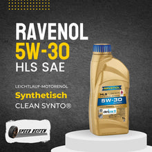 Laden Sie das Bild in den Galerie-Viewer, Ravenol HLS SAE 5W-30 Leichtlauf Motoröl Motorenöl 1L Liter Longlife