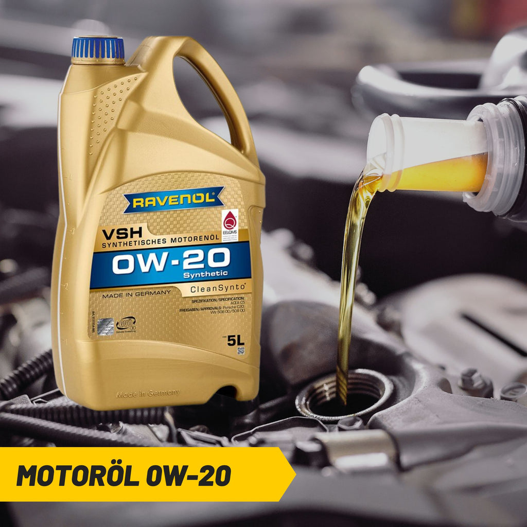 Ravenol VSH SAE 0W-20 Leichtlauf Motoröl Motorenöl 5L Liter Longlife