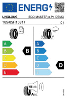 LINGLONG ECO MASTER E 165 65 R15 81T Sommerreifen