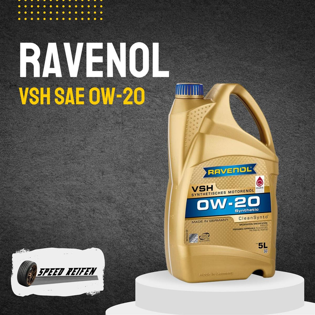 Ravenol VSH SAE 0W-20 Leichtlauf Motoröl Motorenöl 5L Liter Longlife