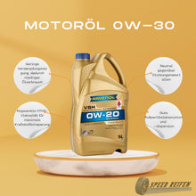 Laden Sie das Bild in den Galerie-Viewer, Ravenol VSH SAE 0W-20 Leichtlauf Motoröl Motorenöl 5L Liter Longlife