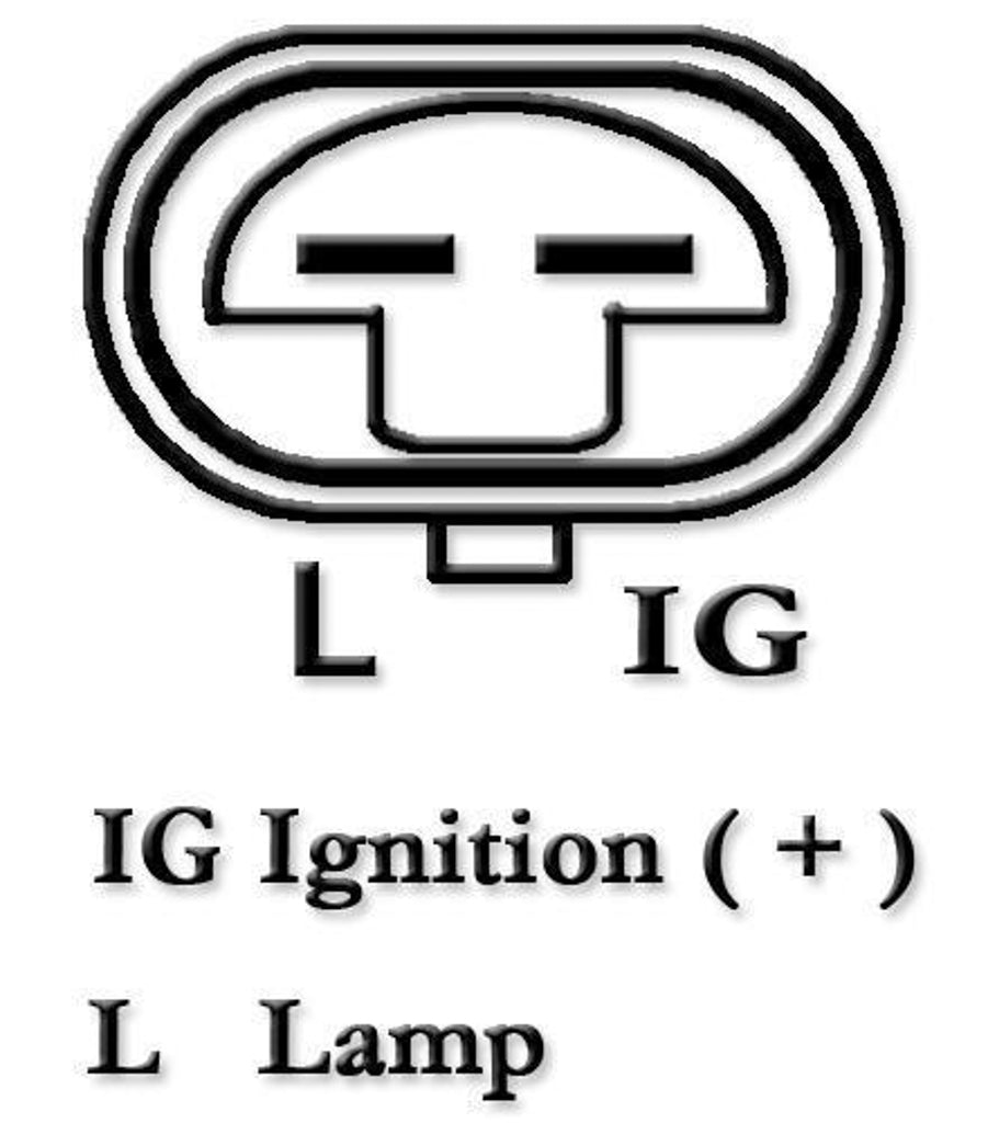 Lichtmaschine Generator passend für 80A CHEVROLET 96289030