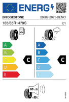 BRIDGESTONE EP150 ECOPIA 165 65 R14 79S Sommerreifen