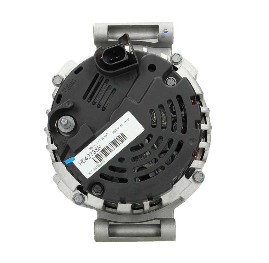 Original new Valeo alternator suitable for Audi A4 Cabrio SG12B075 120 A