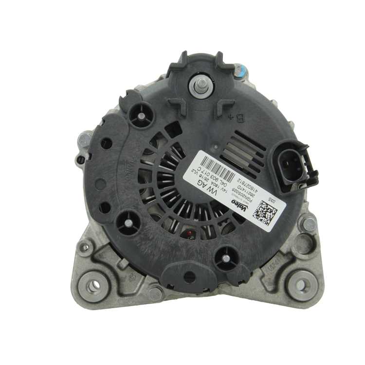 Original new Valeo alternator suitable for Volkswagen A6 FG20S025 180 A