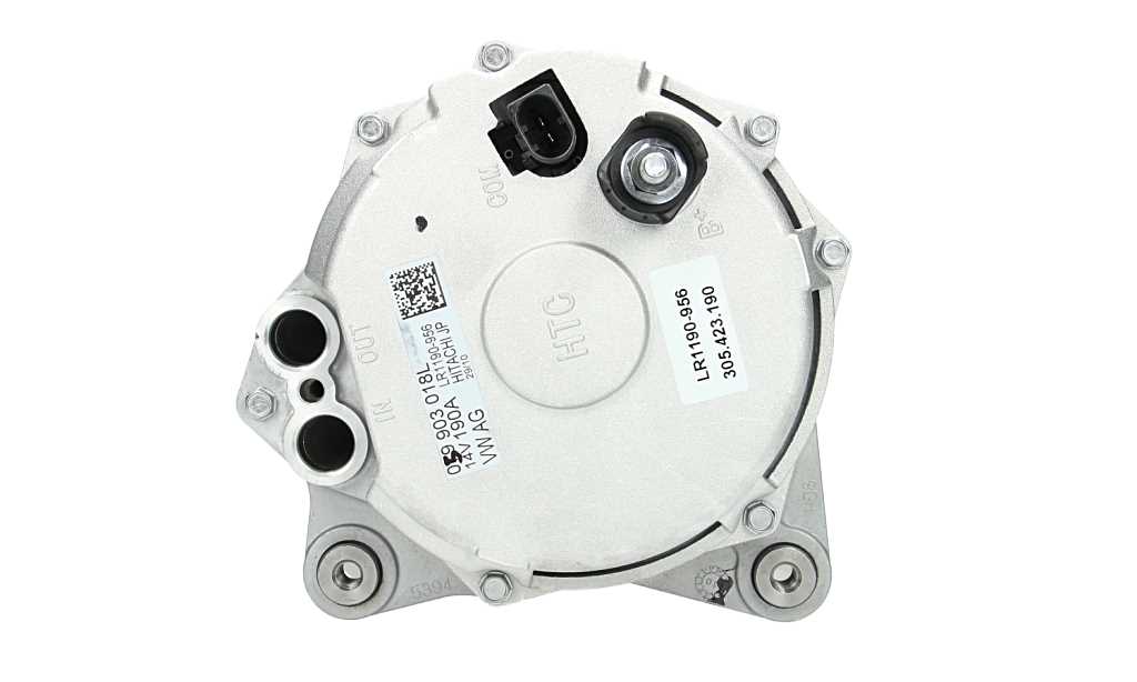 Neu Hitachi Lichtmaschine passend für Volkswagen  A8 Quattro  LR1190-956 190 A