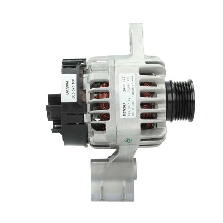 Original new Denso alternator suitable for Fiat Doblo Cargo DAN994 100 A