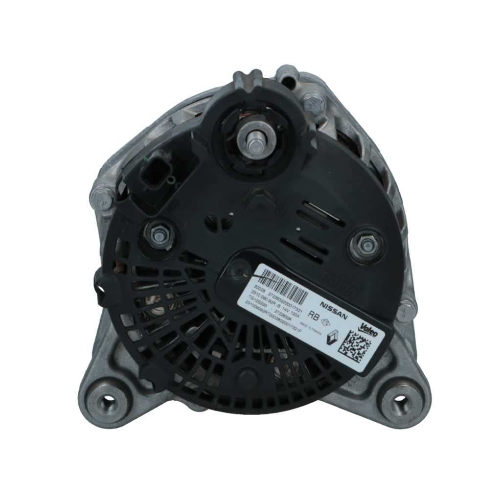 Original new Valeo alternator suitable for Renault Captur TG12S333 120 A