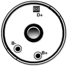 Laden Sie das Bild in den Galerie-Viewer, MAHLE Lichtmaschine Generator passend für FIAT ALFA LANCIA NEW HOLLAND 65A CA355IR   IA0329   AAK4155