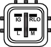 Laden Sie das Bild in den Galerie-Viewer, Lichtmaschine Generator passend für 80A TOYOTA 104210-2670