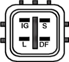 Laden Sie das Bild in den Galerie-Viewer, Lichtmaschine Generator passend für 150A RENAULT 104210-3870