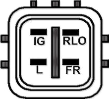 Laden Sie das Bild in den Galerie-Viewer, Lichtmaschine Generator passend für 130A TOYOTA  LEXUS 104210-4750/11323