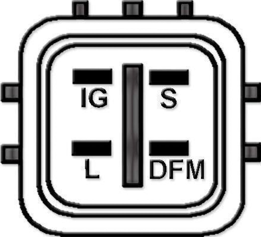 Lichtmaschine Generator passend für 100A TOYOTA LEXUS 104210-5100