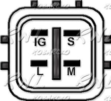Laden Sie das Bild in den Galerie-Viewer, Lichtmaschine Generator passend für 130A TOYOTA 104210-5450