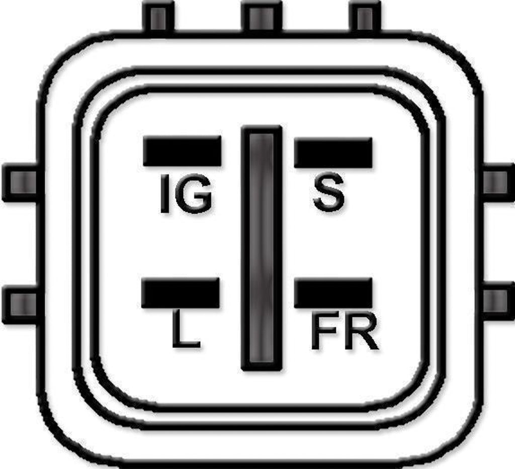 Lichtmaschine Generator passend für 100A TOYOTA 104210-5480/11386