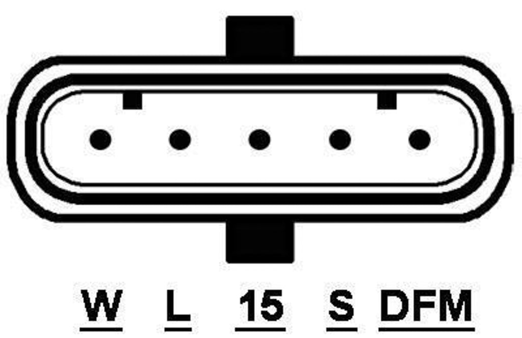 Lichtmaschine Generator passend für 120A KAMAZ 11204354