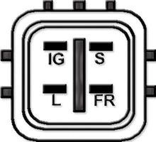 Laden Sie das Bild in den Galerie-Viewer, Lichtmaschine Generator passend für 110A TOYOTA 27060-0T040