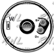 Laden Sie das Bild in den Galerie-Viewer, Lichtmaschine Generator passend für 45A VOLKSWAGEN CA505IR  0120489376