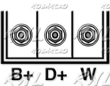 Laden Sie das Bild in den Galerie-Viewer, Lichtmaschine Generator passend für 70A FORD CA1037IR  0123310029