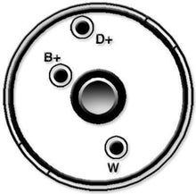 Laden Sie das Bild in den Galerie-Viewer, Lichtmaschine Generator passend für 100A MERCEDES CA1505IR  0120468143 + OE Regler