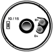 Laden Sie das Bild in den Galerie-Viewer, Lichtmaschine Generator passend für 150A MERCEDES CA1491IR  0123520017