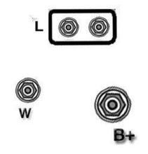 Laden Sie das Bild in den Galerie-Viewer, Lichtmaschine Generator passend für  PERKINS 0124625081