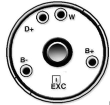 Laden Sie das Bild in den Galerie-Viewer, Lichtmaschine Generator passend für 50A PORSCHE 91160312002