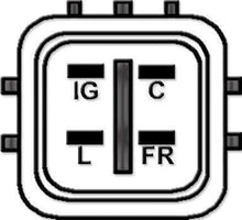 Laden Sie das Bild in den Galerie-Viewer, Lichtmaschine Generator passend für 90A HONDA 101211-9310