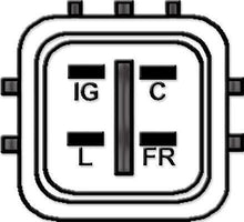 Charger l&#39;image dans la galerie, Regulator Regler für Lichtmaschine Generatorfür 104210-3911