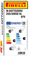 Laden Sie das Bild in den Galerie-Viewer, 1x Pirelli WINTER 240 SOTTOZERO M+S 3PMSF XL 255/35 R 20 PKW-WINTERREIFEN