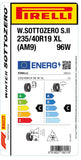 1x Pirelli WINTER 270 SOTTOZERO SERIE II M+S 3PMSF XL (AM9) 235/40 R 19 PKW-WINTERREIFEN
