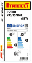 Laden Sie das Bild in den Galerie-Viewer, 1x Pirelli PZERO  235/35 ZR 20 PKW-SOMMERREIFEN