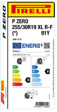 Load image into Gallery viewer, 1x Pirelli PZERO XL RF (*) 255/30 R 19 CAR SUMMER TIRE
