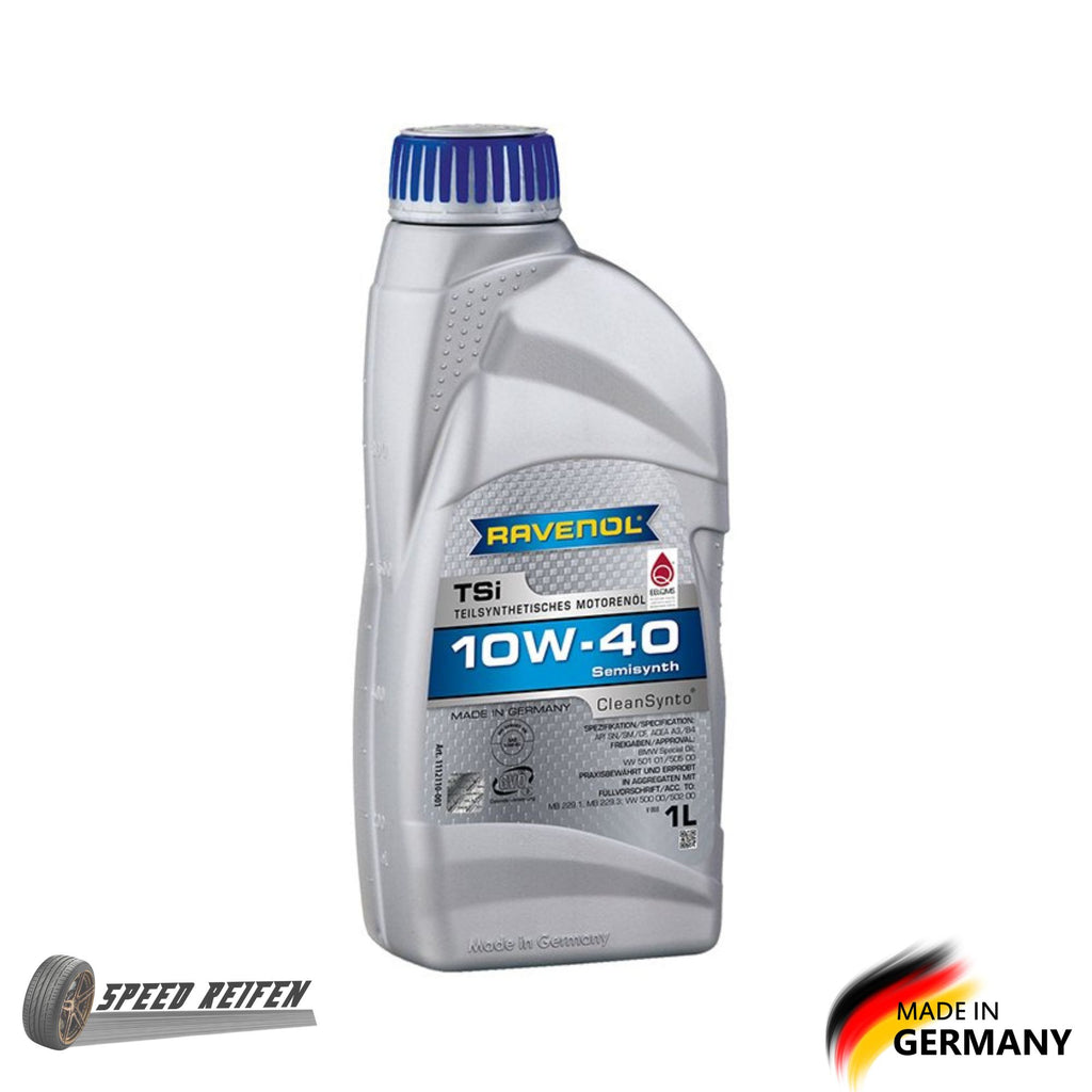 Ravenol TSI SAE 10W-40 Hochleistungs-Leichtlauf Motoröl Motorenöl 1L Liter