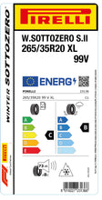 Laden Sie das Bild in den Galerie-Viewer, 1x Pirelli WINTER 240 SOTTOZERO SERIE II M+S 3PMSF XL 265/35 R 20 PKW-WINTERREIFEN