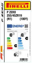 Laden Sie das Bild in den Galerie-Viewer, 1x Pirelli PZERO (N1) 255/45 ZR 19 PKW-SOMMERREIFEN