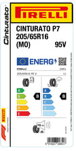 Load image into Gallery viewer, 1x Pirelli CINTURATO P7 (MO) 205/65 R 16 passenger car summer tire