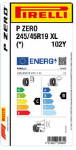 Laden Sie das Bild in den Galerie-Viewer, 1x Pirelli PZERO XL (*) 245/45 R 19 PKW-SOMMERREIFEN