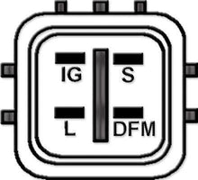 Load image into Gallery viewer, Alternator Generator suitable for TOYOTA CA2069IR 27060-30060 100A