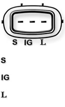 Load image into Gallery viewer, Alternator Generator suitable for NISSAN 27060-62160 130A