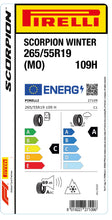 Laden Sie das Bild in den Galerie-Viewer, 1x Pirelli SCORPION WINTER M+S 3PMSF (MO) 265/55 R 19 SUV- &amp;4x4-WINTERREIFEN