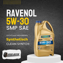 Charger l&#39;image dans la galerie, Ravenol SMP SAE 5W-30 Leichtlauf Motoröl Motorenöl 5L Liter Longlife