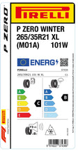 Laden Sie das Bild in den Galerie-Viewer, 1x Pirelli PZERO WINTER M+S 3PMSF XL (MO1A) 265/35 R 21 PKW-WINTERREIFEN