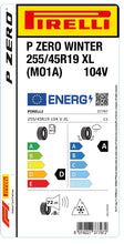 Laden Sie das Bild in den Galerie-Viewer, 1x Pirelli PZERO WINTER M+S 3PMSF XL (MO1A) 255/45 R 19 PKW-WINTERREIFEN