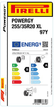 Laden Sie das Bild in den Galerie-Viewer, 1x Pirelli POWERGY XL 255/35 R 20 PKW-SOMMERREIFEN