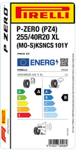 Load image into Gallery viewer, 1x Pirelli P-ZERO (PZ4) Sports Car XL (MO-S)KS PNCS 255/40 R 20 passenger car summer tire