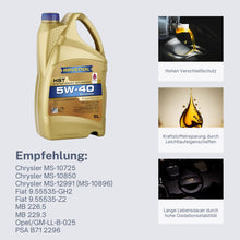 Load image into Gallery viewer, Ravenol HST SAE 5W-40 smooth-running engine oil 5L liter long-life